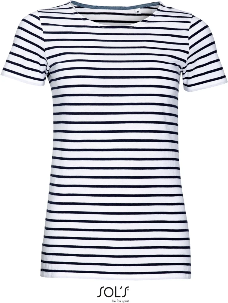 Damen T-Shirt gestreift