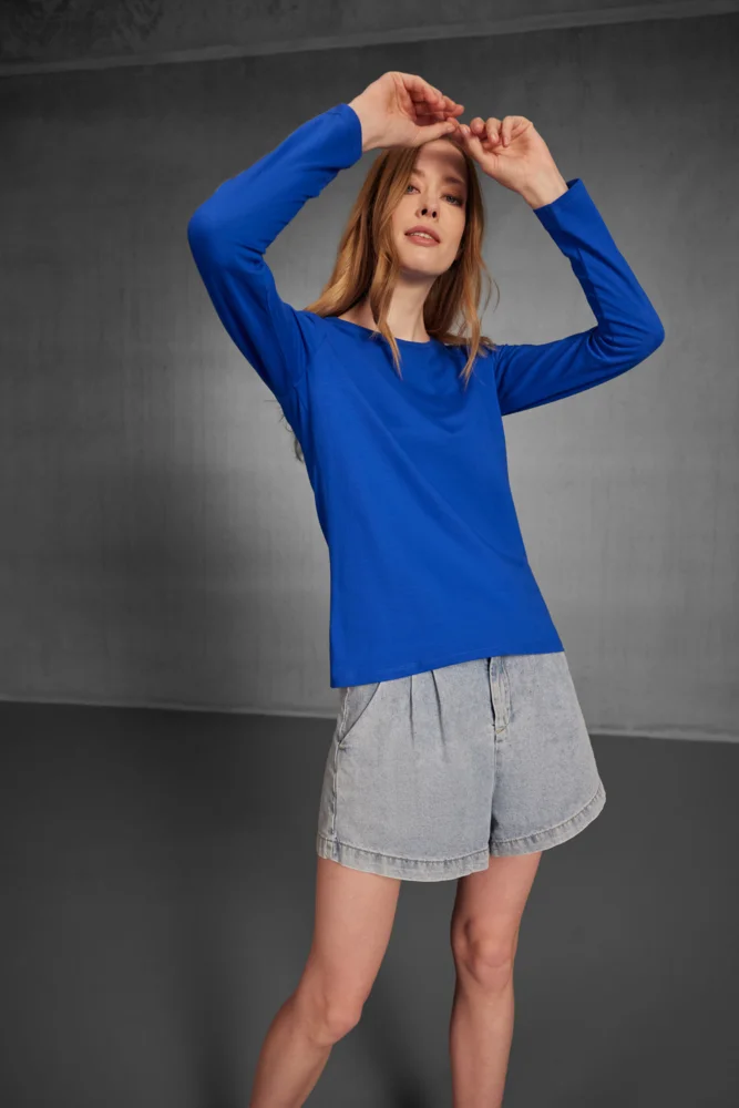 Damen T-Shirt langarm