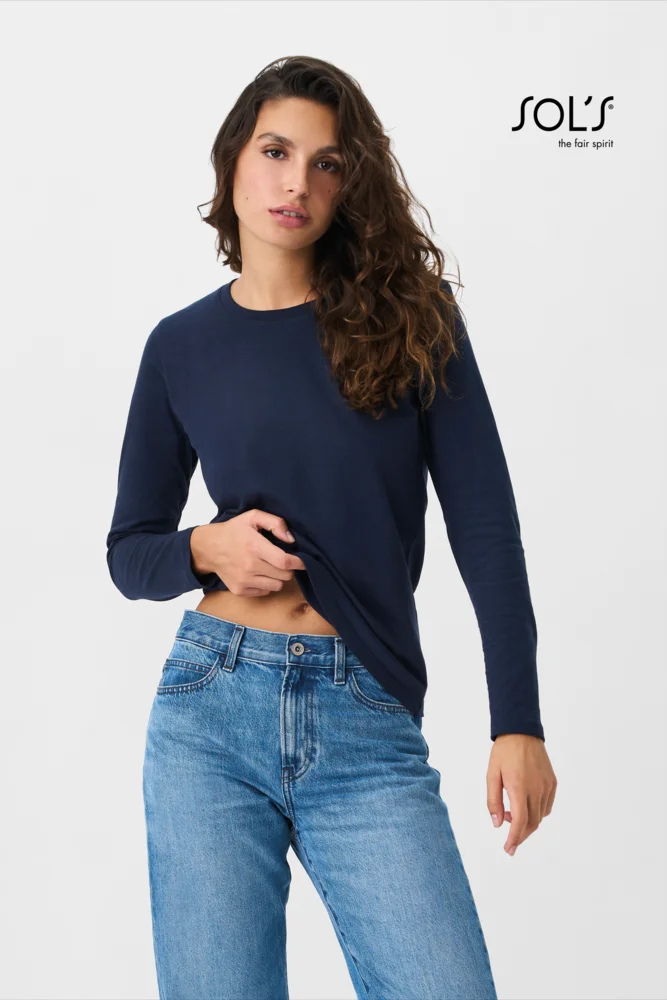 Damen T-Shirt langarm