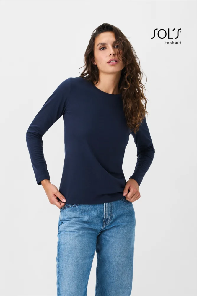 Damen T-Shirt langarm