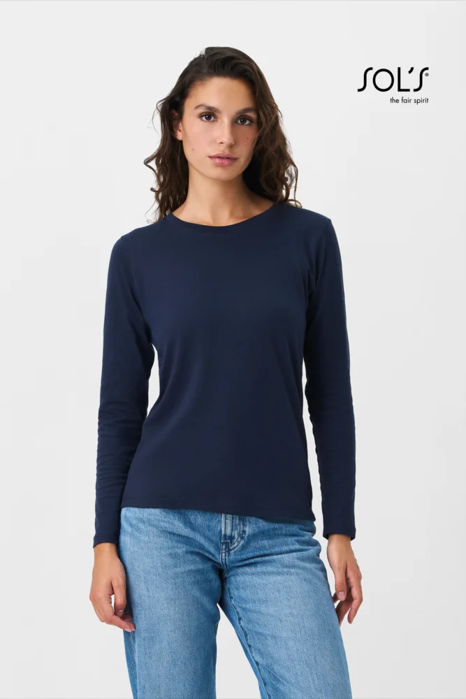 Damen T-Shirt langarm