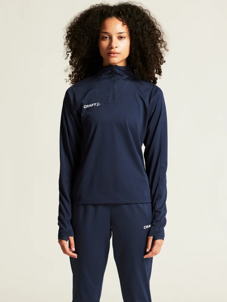 Ladies' Training Jacket with 1/4 Zip