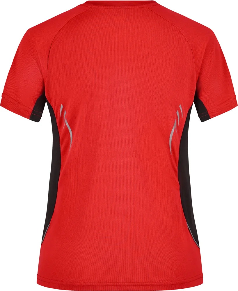 Damen V-Ausschnitt Lauf Shirt