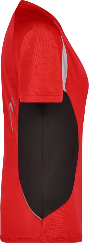 Damen V-Ausschnitt Lauf Shirt