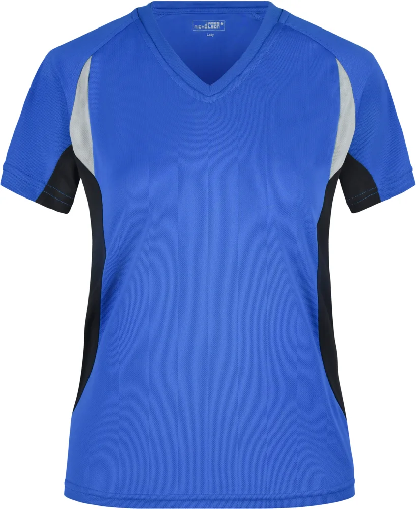 Damen V-Ausschnitt Lauf Shirt
