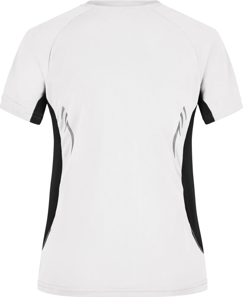 Damen V-Ausschnitt Lauf Shirt
