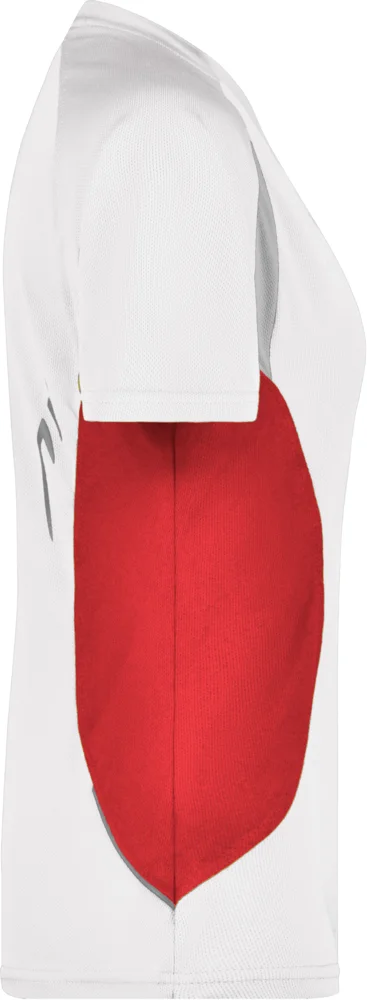 Damen V-Ausschnitt Lauf Shirt