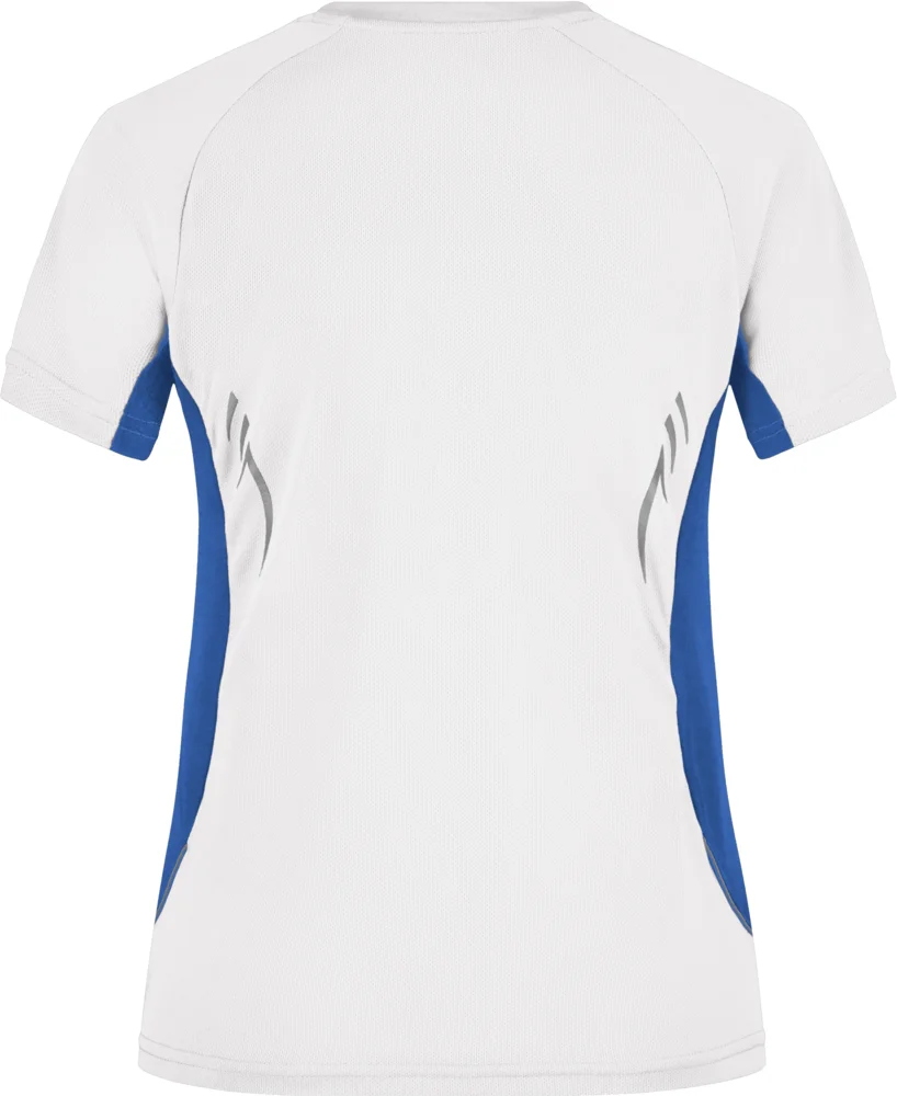 Damen V-Ausschnitt Lauf Shirt