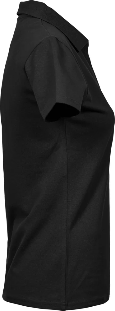 Damen V-Ausschnitt Luxury Stretch Piqué Polo