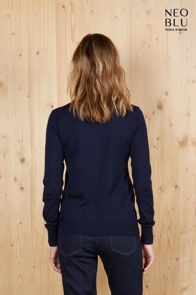 Damen V-Ausschnitt Pullover