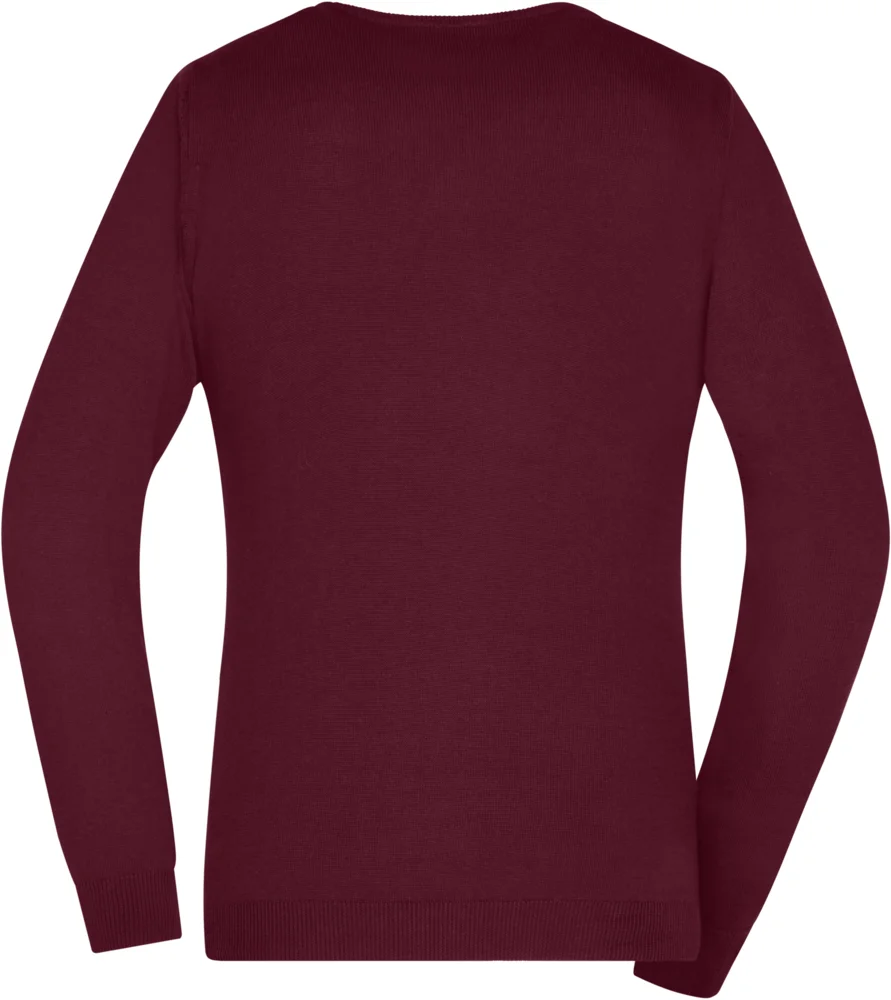 Damen V-Ausschnitt Pullover