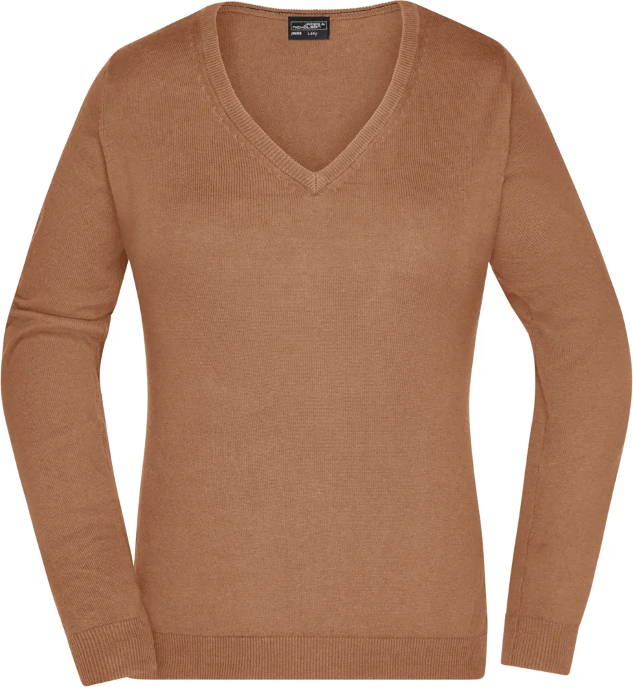 Damen V-Ausschnitt Pullover