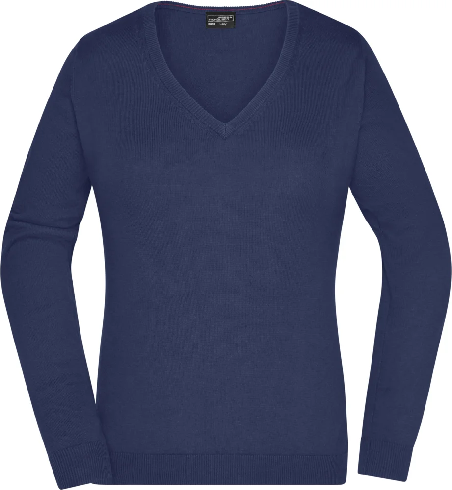 Damen V-Ausschnitt Pullover
