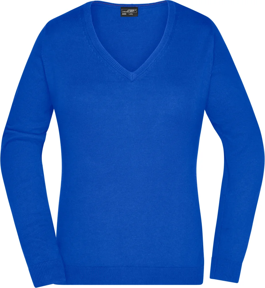 Damen V-Ausschnitt Pullover