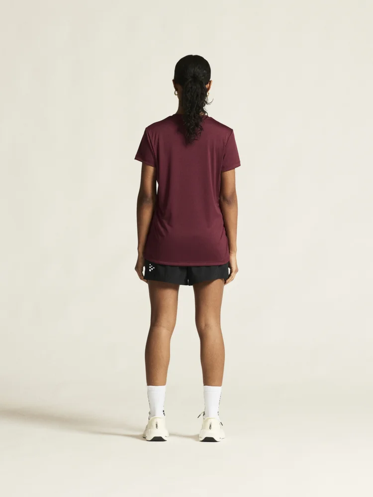 Ladies' V-neck sports shirt