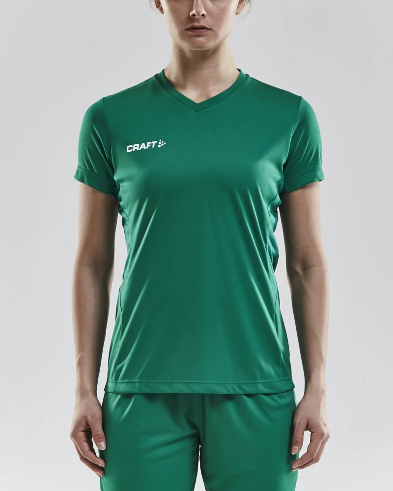 Ladies' V-neck sports shirt
