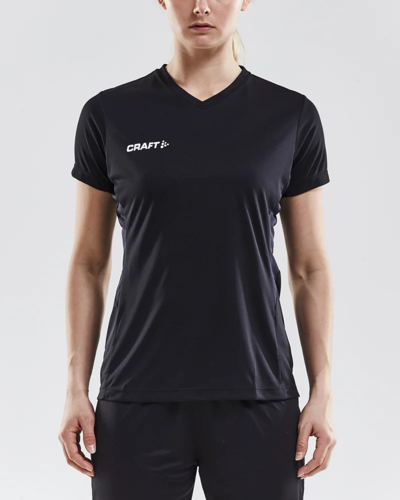 Ladies' V-neck sports shirt