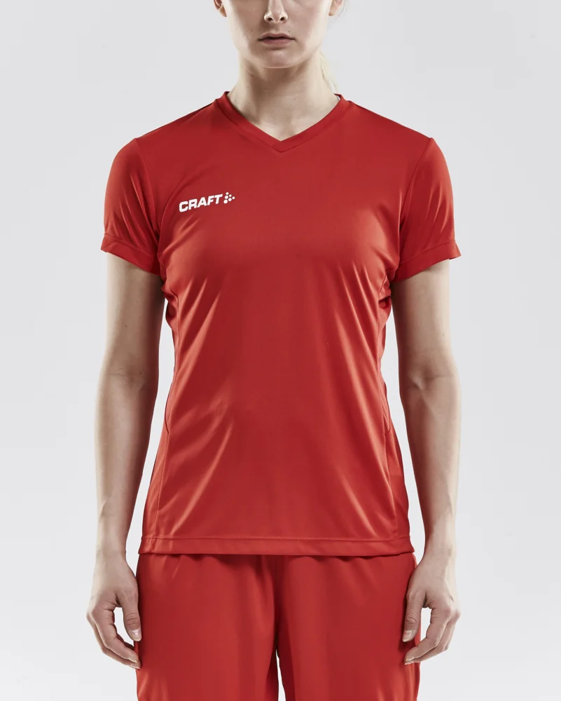 Ladies' V-neck sports shirt