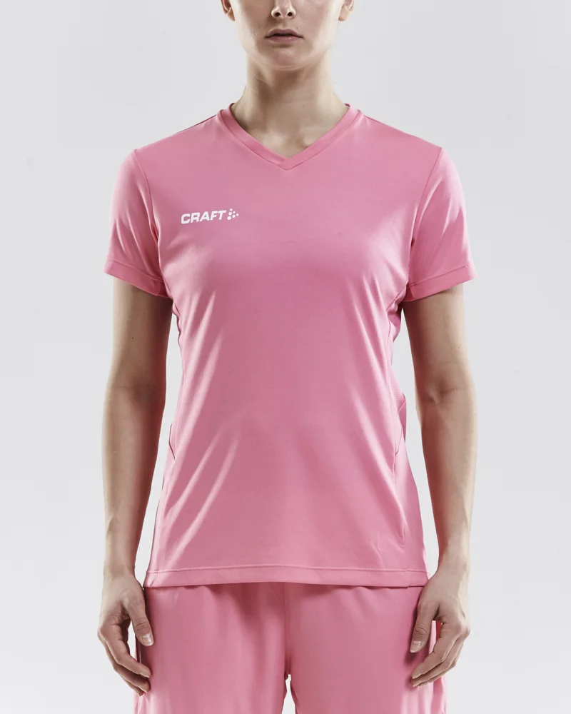Ladies' V-neck sports shirt