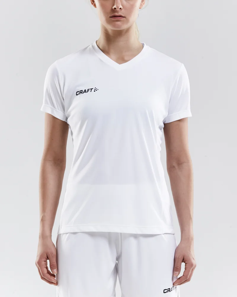 Ladies' V-neck sports shirt