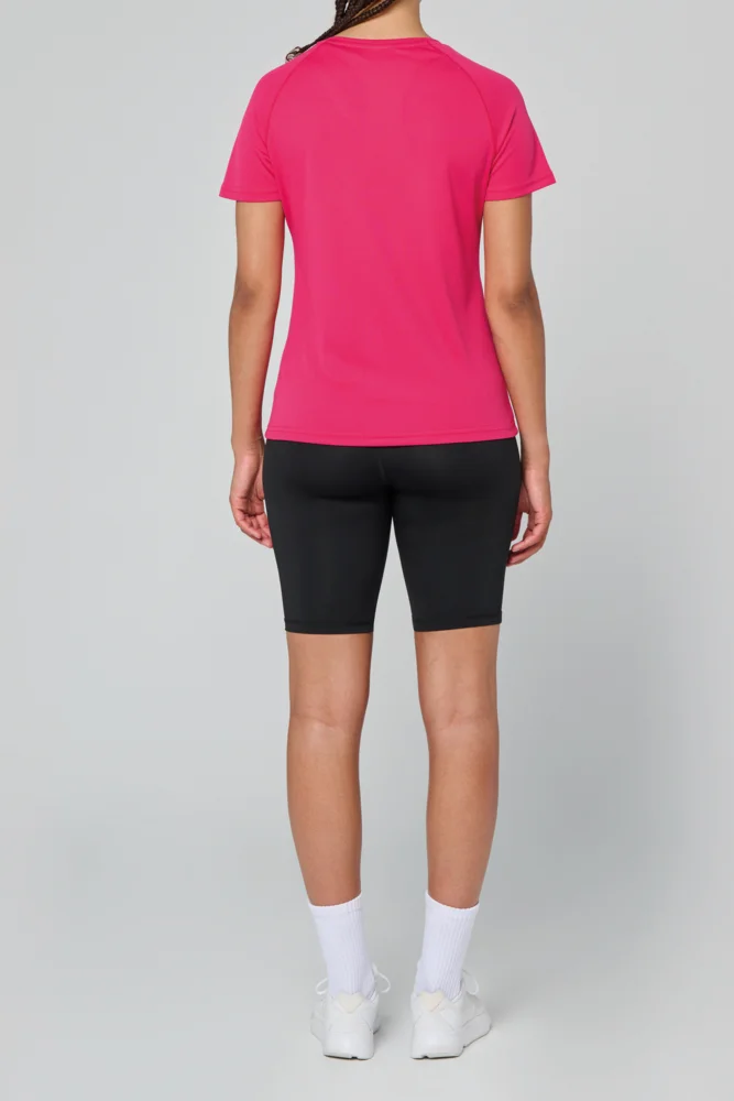 Damen V-Ausschnitt Sport Shirt