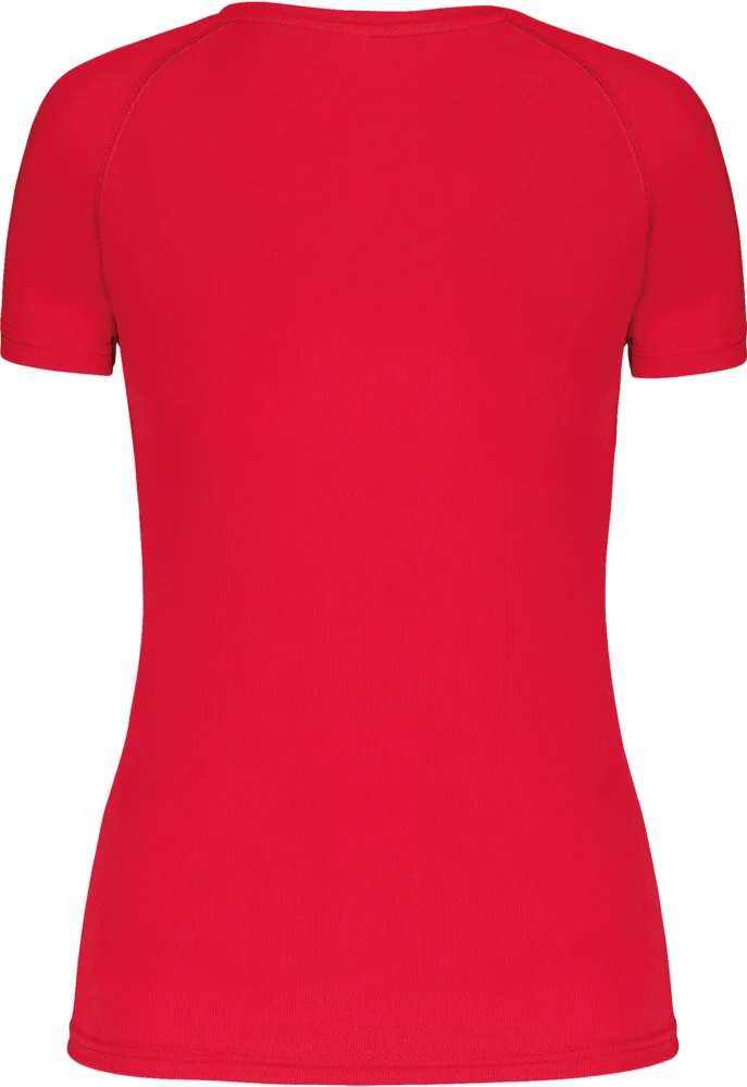 Damen V-Ausschnitt Sport Shirt
