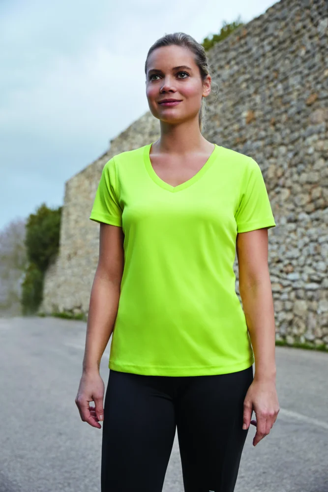 Ladies' V-Neck Sport T-Shirt