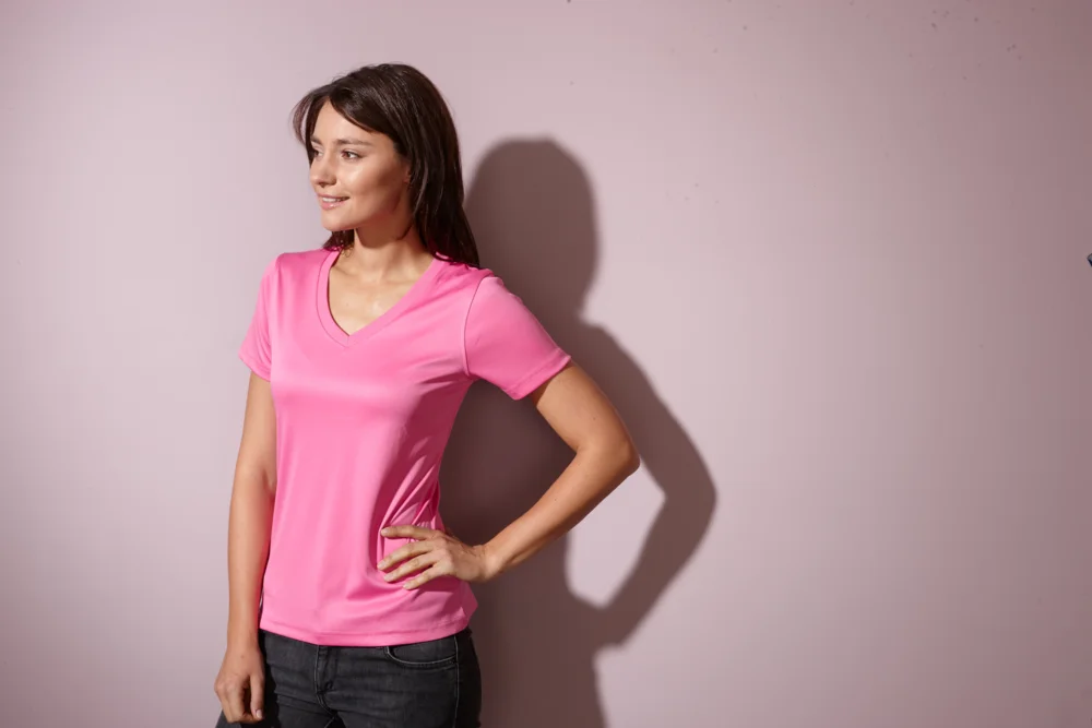 Ladies' V-Neck Sport T-Shirt