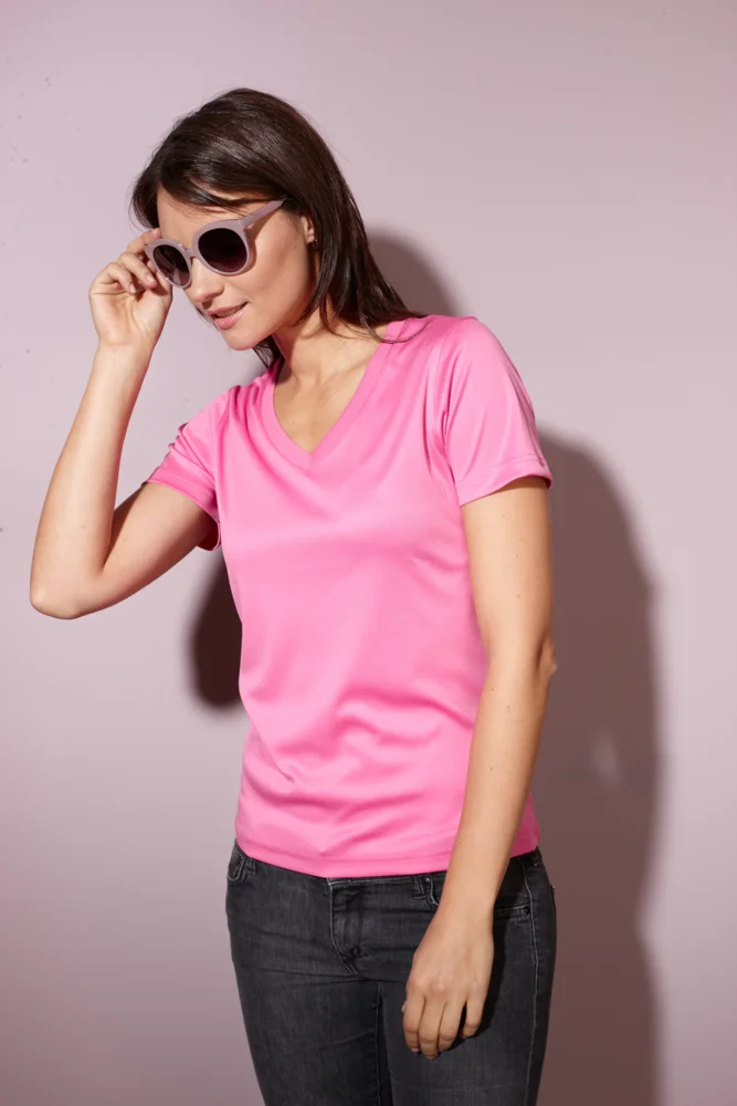 Ladies' V-Neck Sport T-Shirt