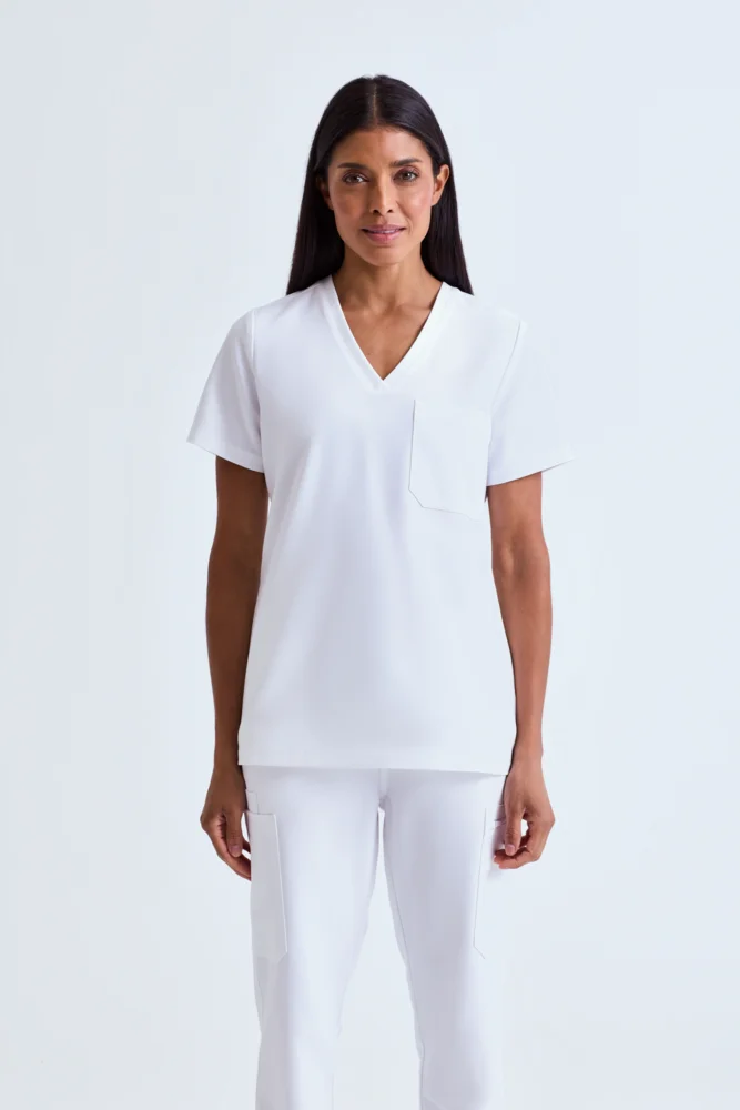 Ladies' V-neck Stretch Tunic