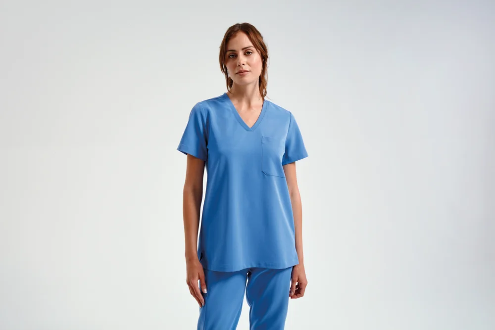 Ladies' V-neck Stretch Tunic