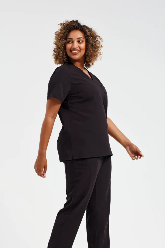 Ladies' V-neck Stretch Tunic