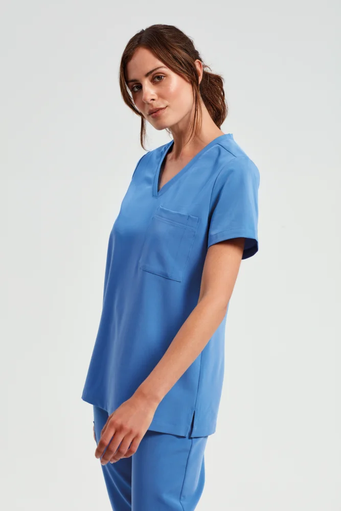 Ladies' V-neck Stretch Tunic