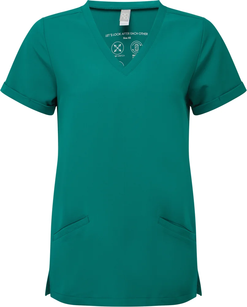 Ladies' V-neck Stretch Tunic