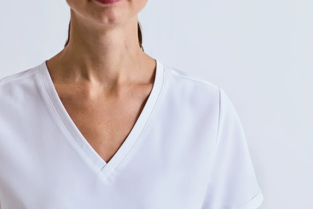 Ladies' V-neck Stretch Tunic