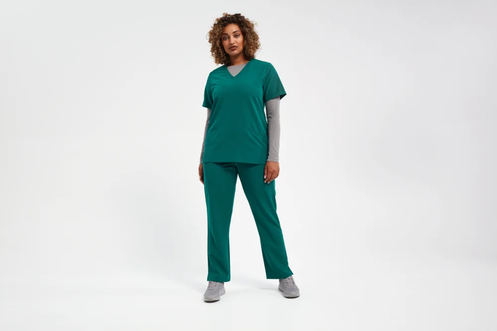 Ladies' V-neck Stretch Tunic