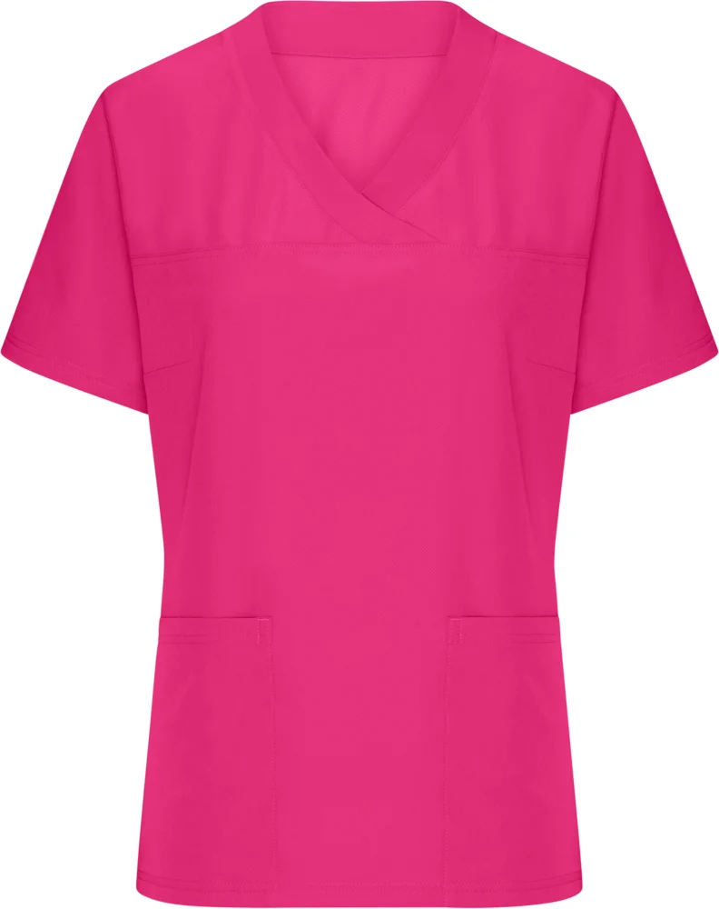 Damen V-Ausschnitt Stretch Kasack