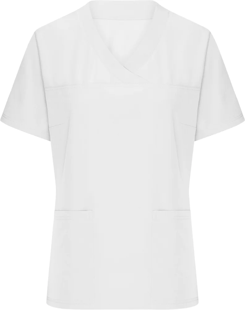Damen V-Ausschnitt Stretch Kasack