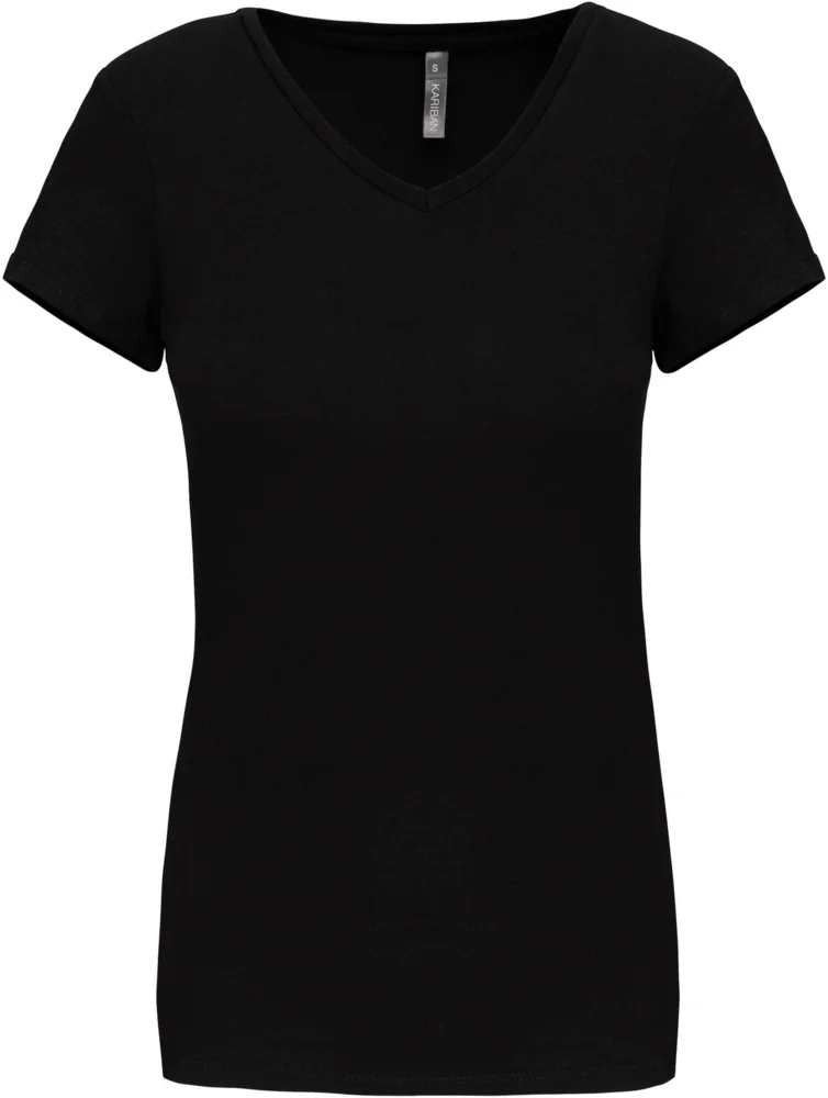 Ladies' V-Neck Stretch T-Shirt