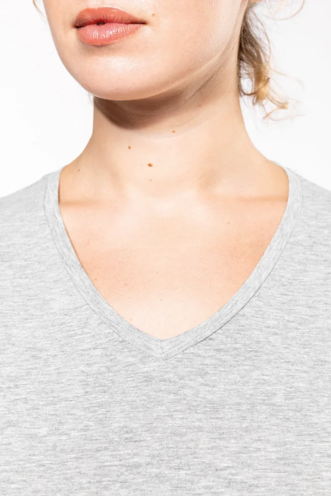 Ladies' V-Neck Stretch T-Shirt