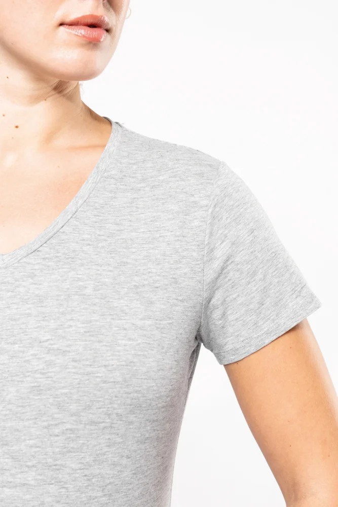 Ladies' V-Neck Stretch T-Shirt