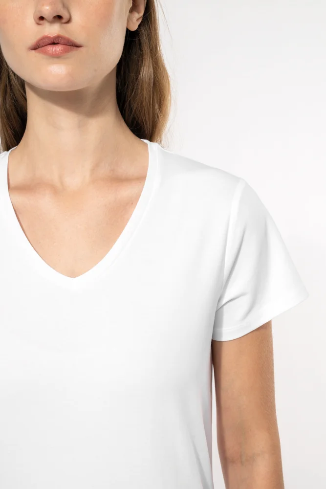 Ladies' V-Neck Stretch T-Shirt