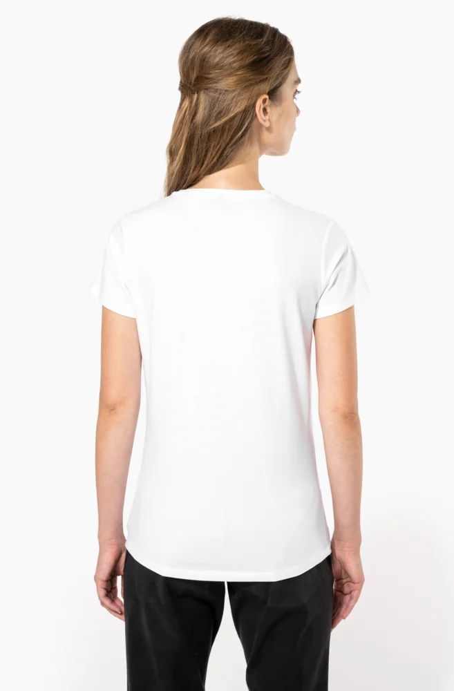 Ladies' V-Neck Stretch T-Shirt