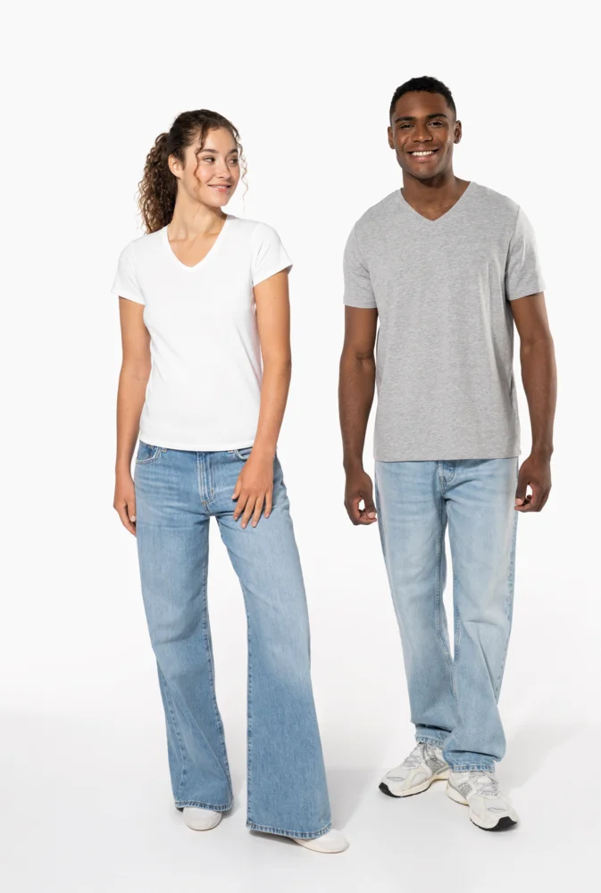 Ladies' V-Neck Stretch T-Shirt