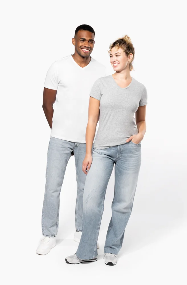 Ladies' V-Neck Stretch T-Shirt