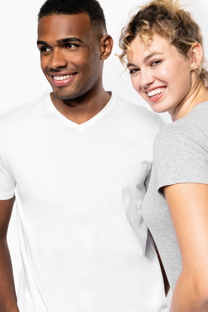 Ladies' V-Neck Stretch T-Shirt