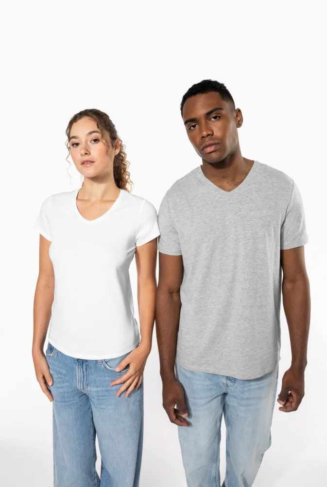 Ladies' V-Neck Stretch T-Shirt