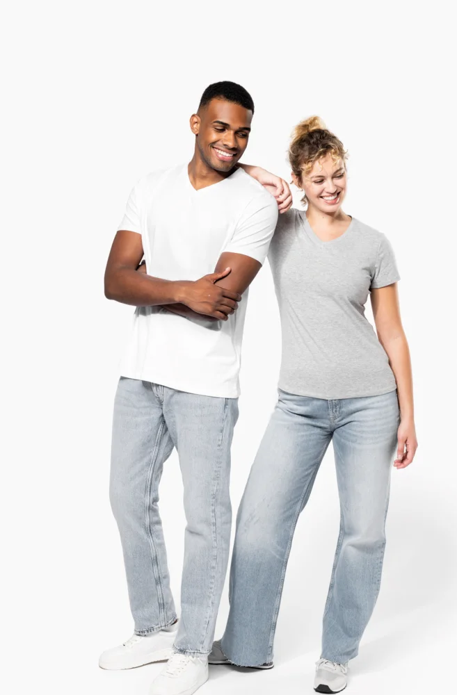 Ladies' V-Neck Stretch T-Shirt