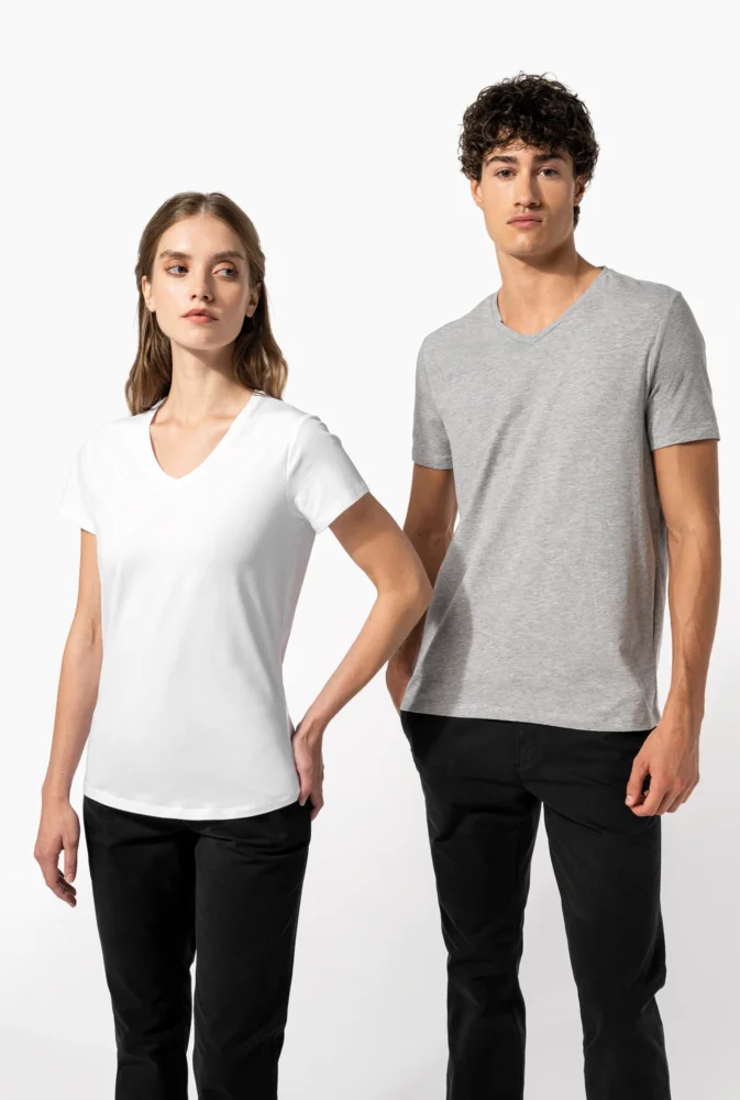 Ladies' V-Neck Stretch T-Shirt