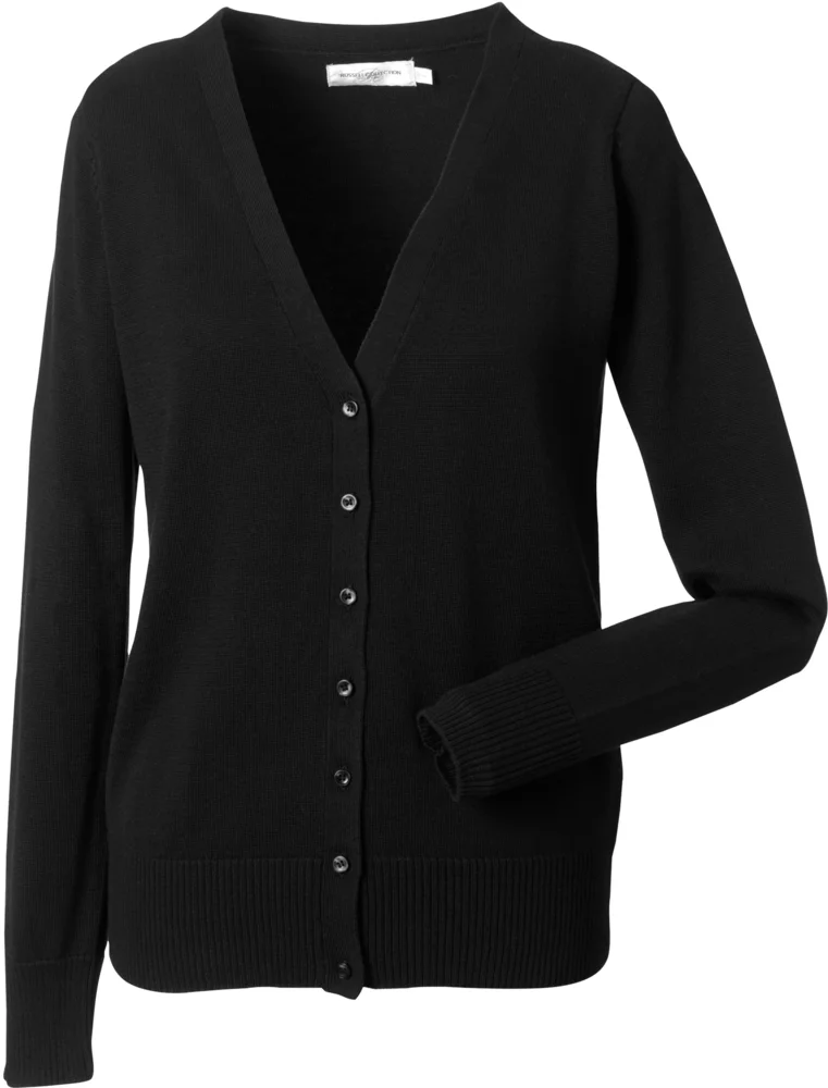 Damen V-Ausschnitt Strickjacke
